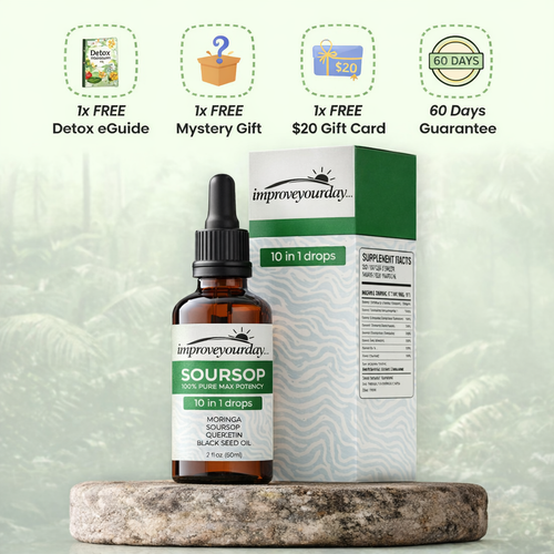 Improve Your Days's 10-in-1 Soursop Drops – The "Mucus Fix" That Has Nothing To Do With Your Nose.