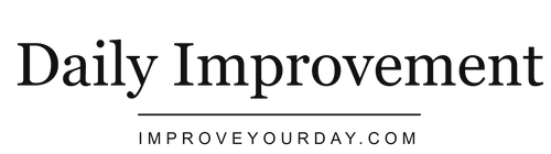 Daily Improvement